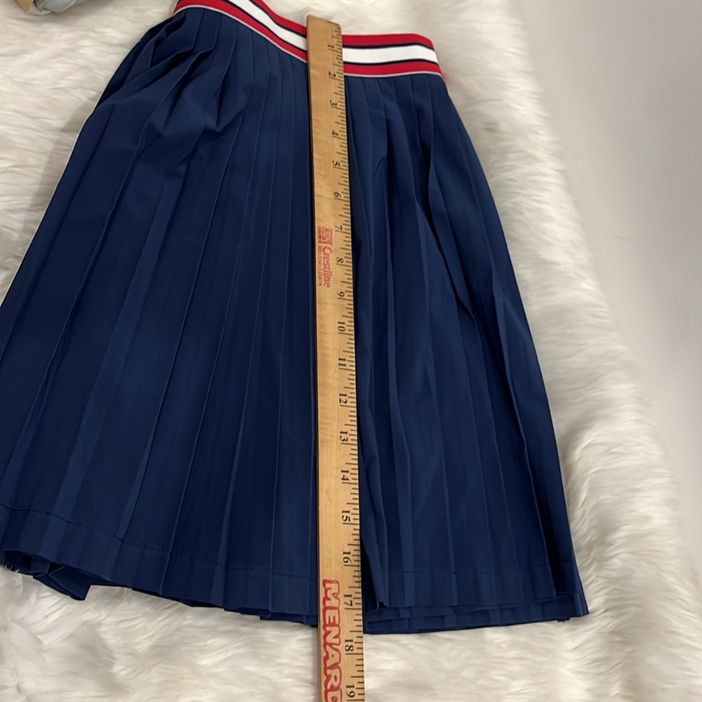 Lilly Pulitzer Luxletic Makara Pleated UPF 50+ Skort Navy Blue Women Size XL - Picture 10 of 10